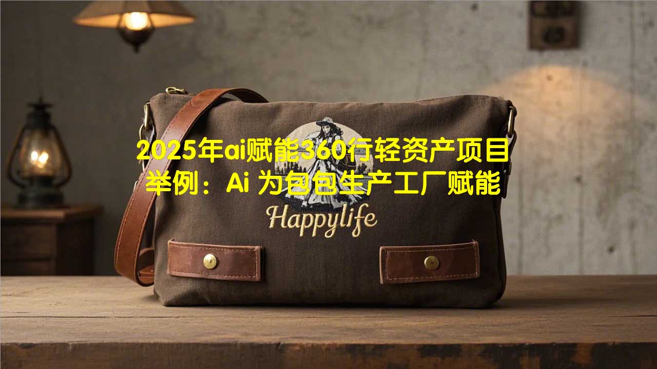 Ai赋能外贸包包工厂，举例：Happylife包包